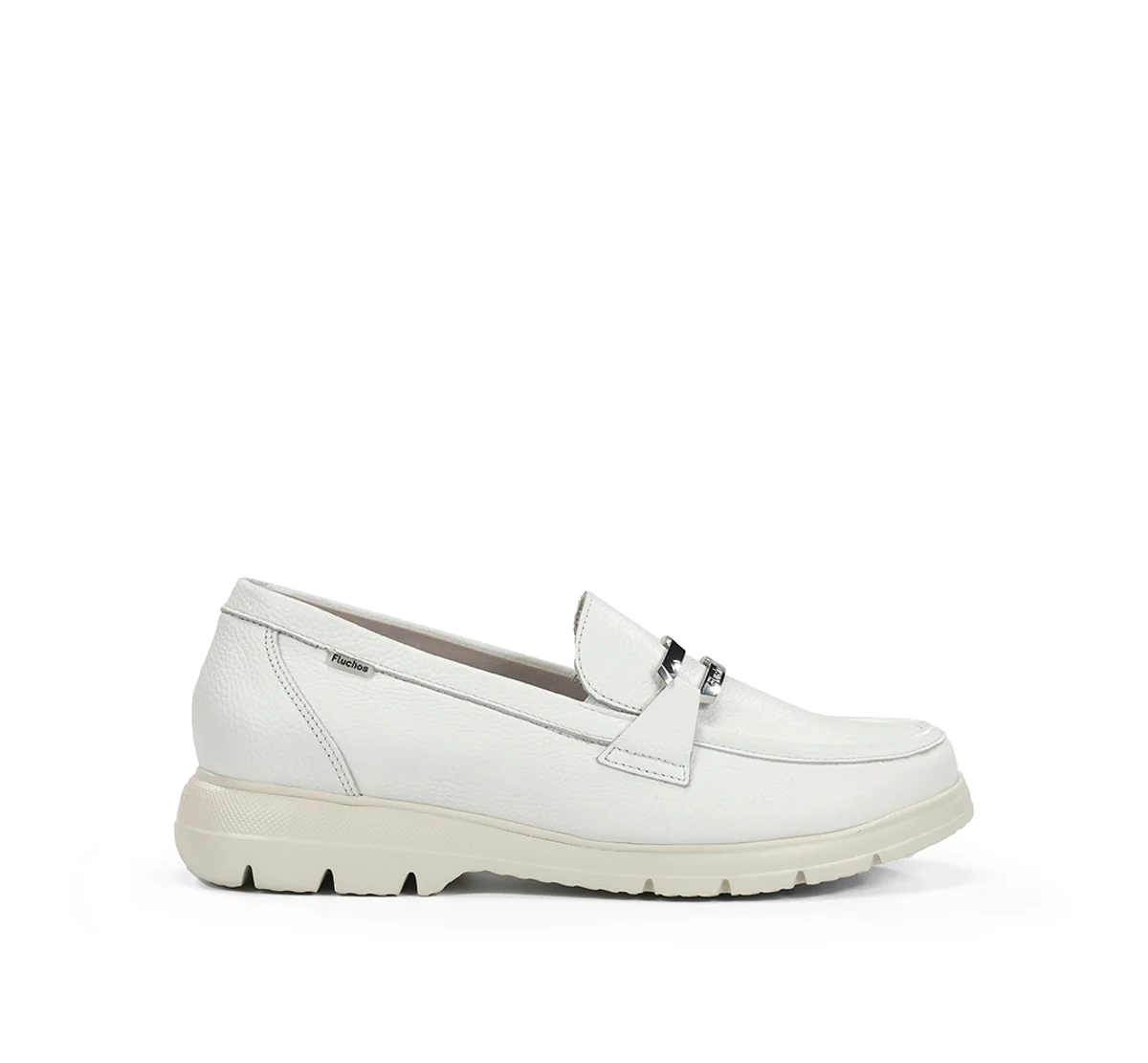 GLADIS F2201 Mocassin Blanc