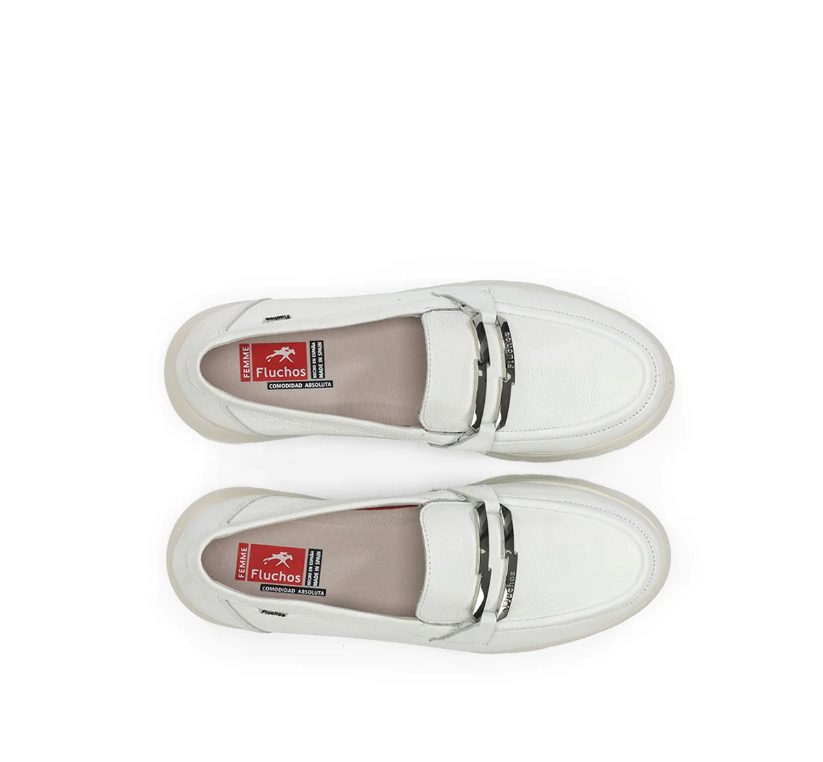 GLADIS F2201 Mocassin Blanc - Image 5