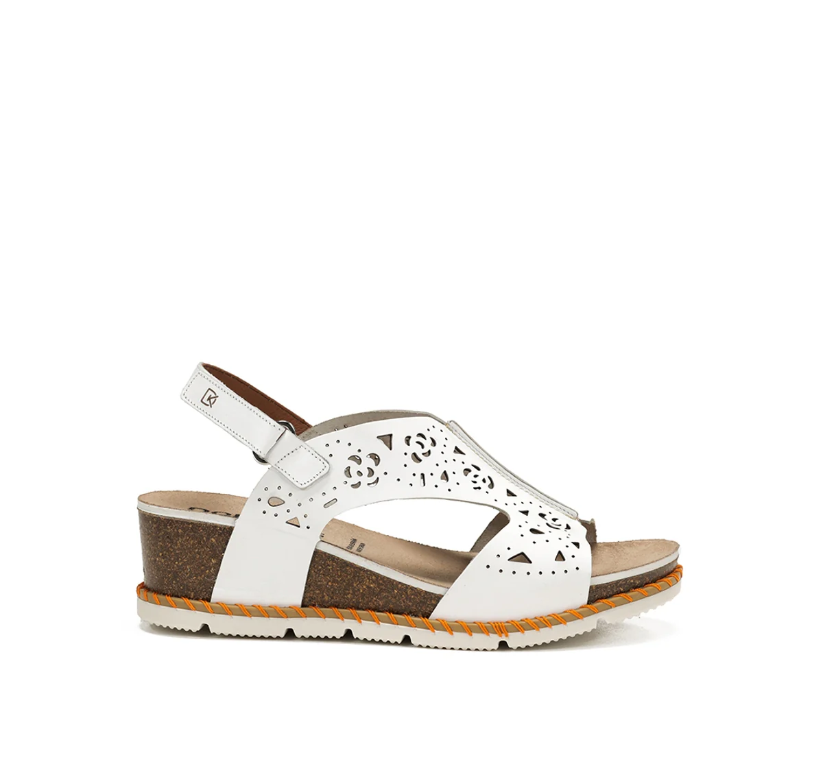 GOLD D9319 Sandale Blanche