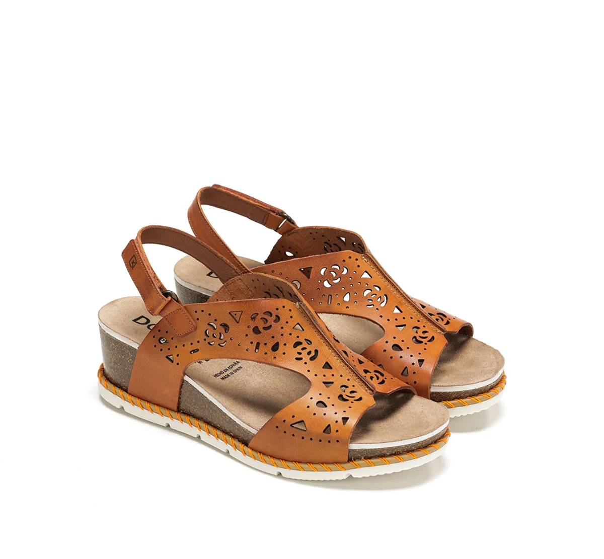 GOLD D9319 Sandale Orange - Image 4