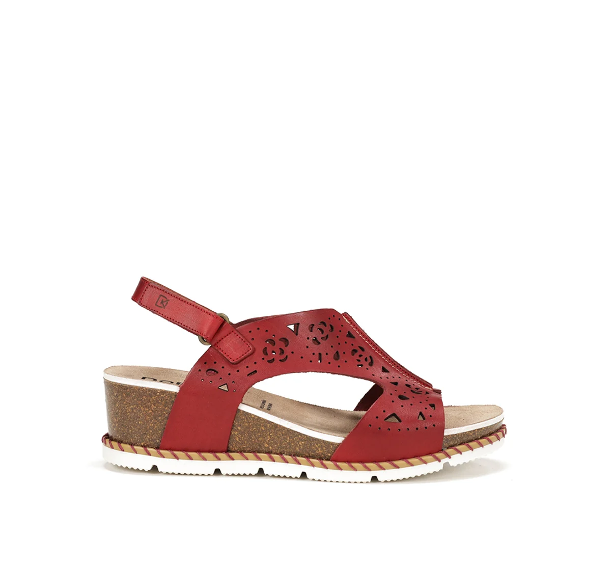 GOLD D9319 Sandale Rouge