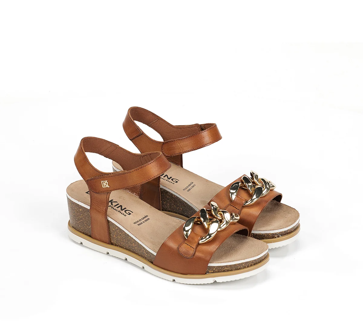 GOLD D9511 Sandale Brun - Image 4