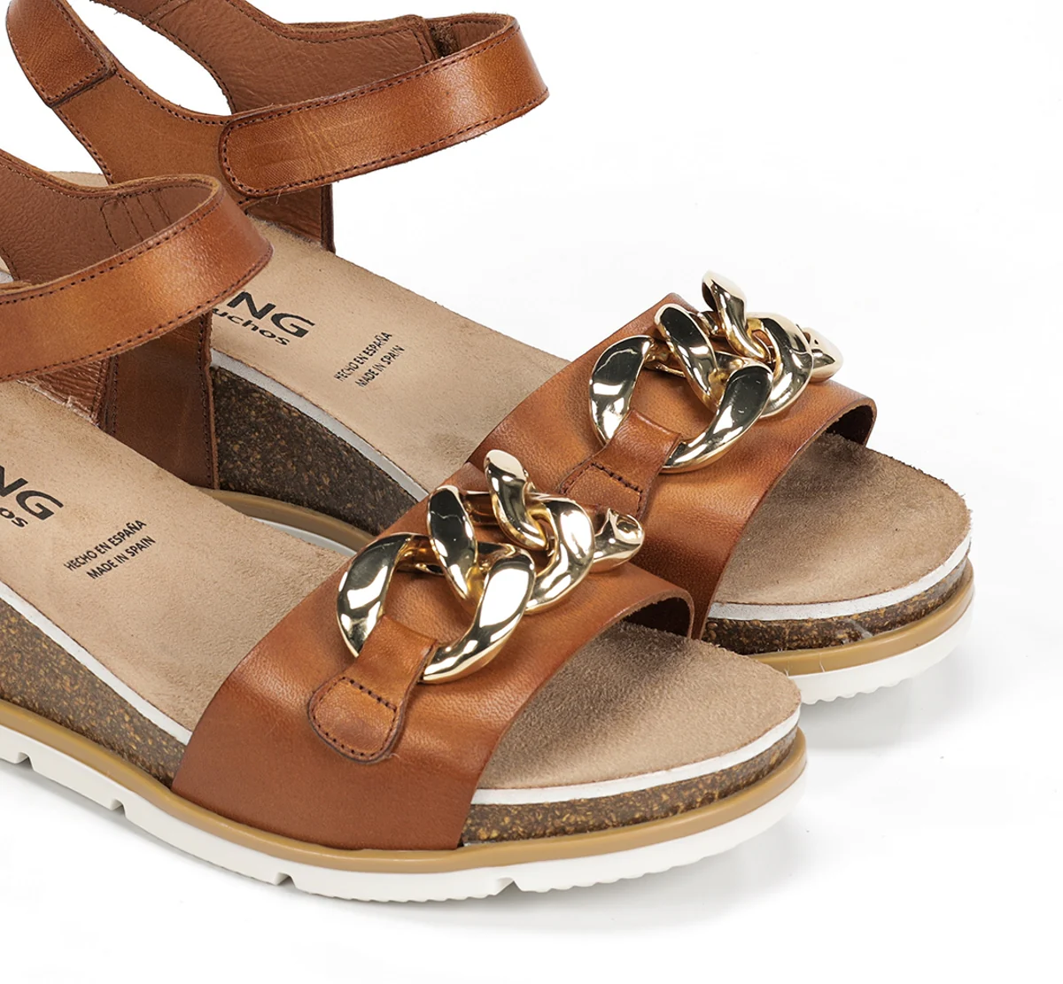 GOLD D9511 Sandale Brun - Image 6