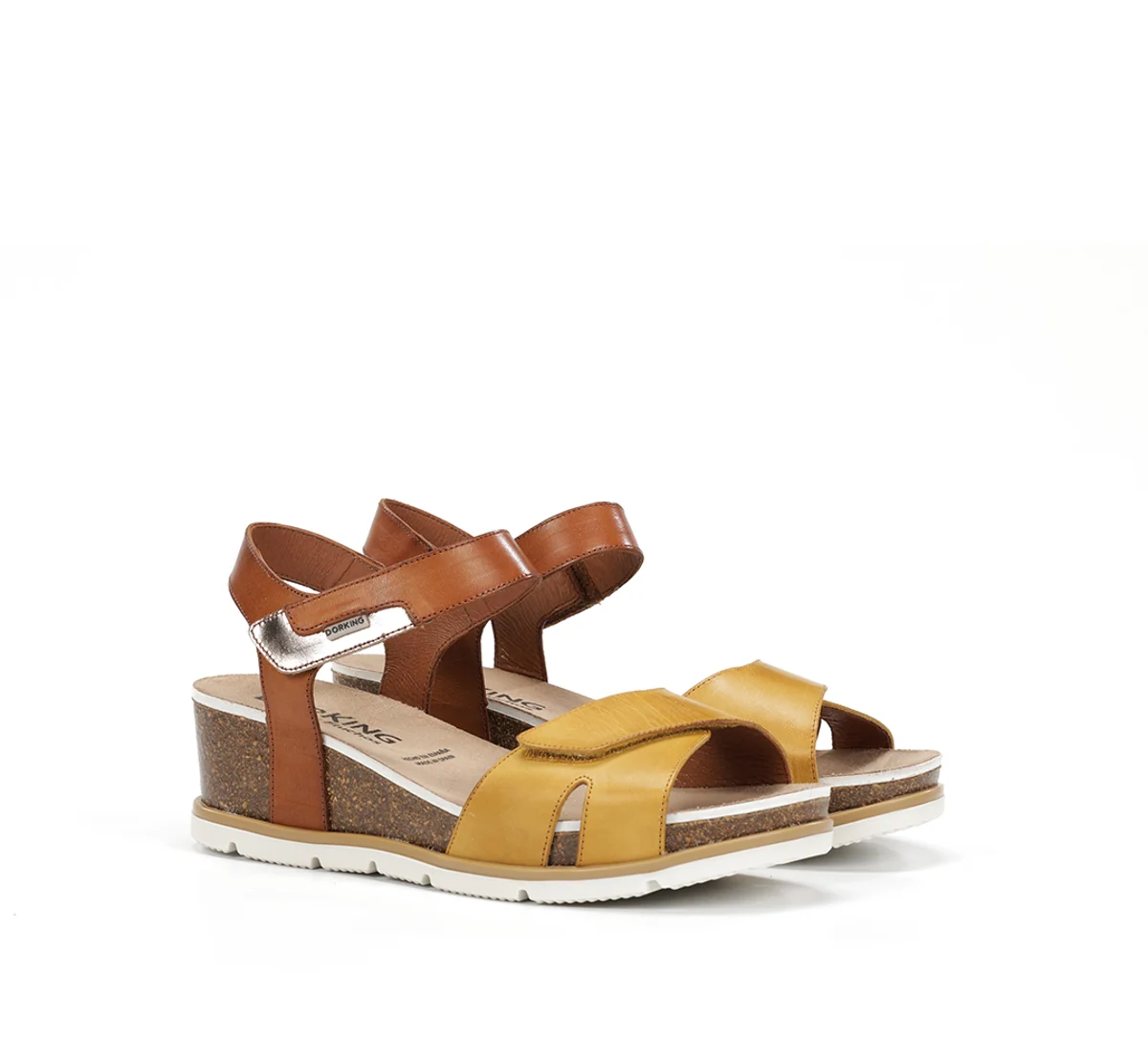 GOLD D9512 Sandale Jaune - Image 2