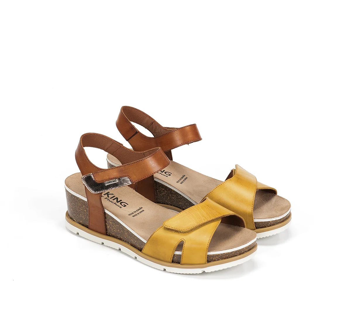 GOLD D9512 Sandale Jaune - Image 4