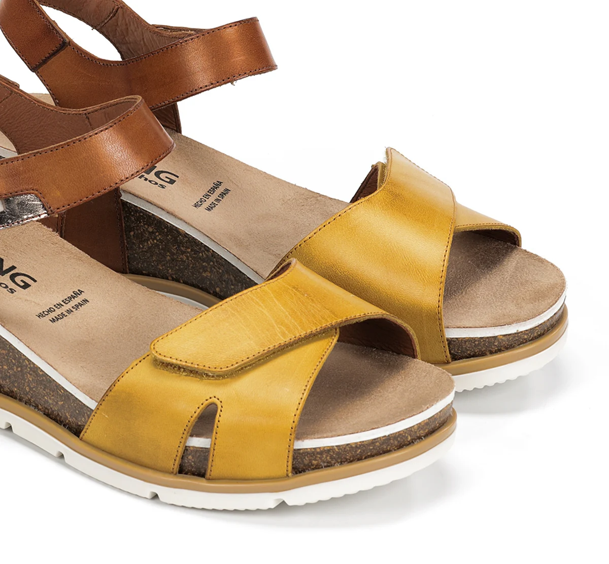 GOLD D9512 Sandale Jaune - Image 6