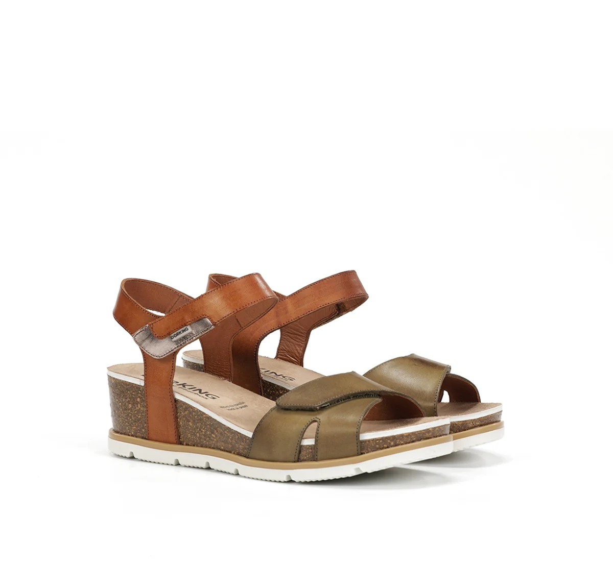 GOLD D9512 Sandale Verte - Image 2