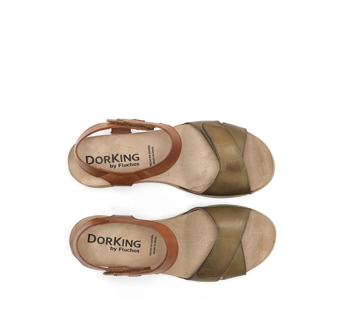 GOLD D9512 Sandale Verte - Image 5