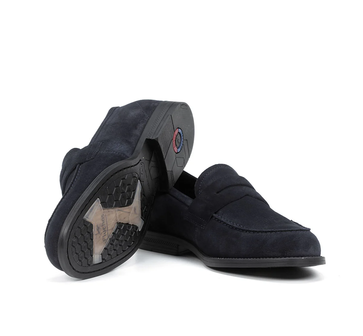 HENRI F0824 Mocassin Bleu - Image 3