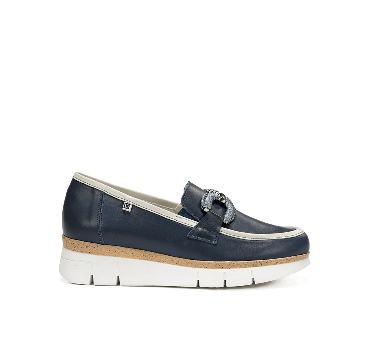 INDIA D9298 Mocassin Bleue