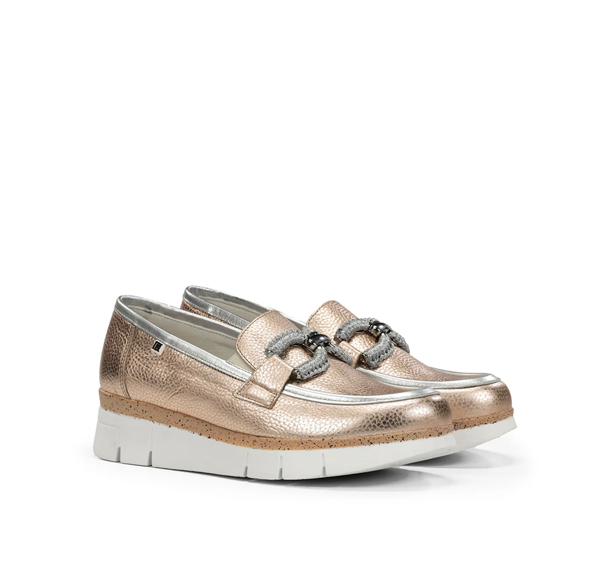 INDIA D9298 Mocassin Dorée - Image 2