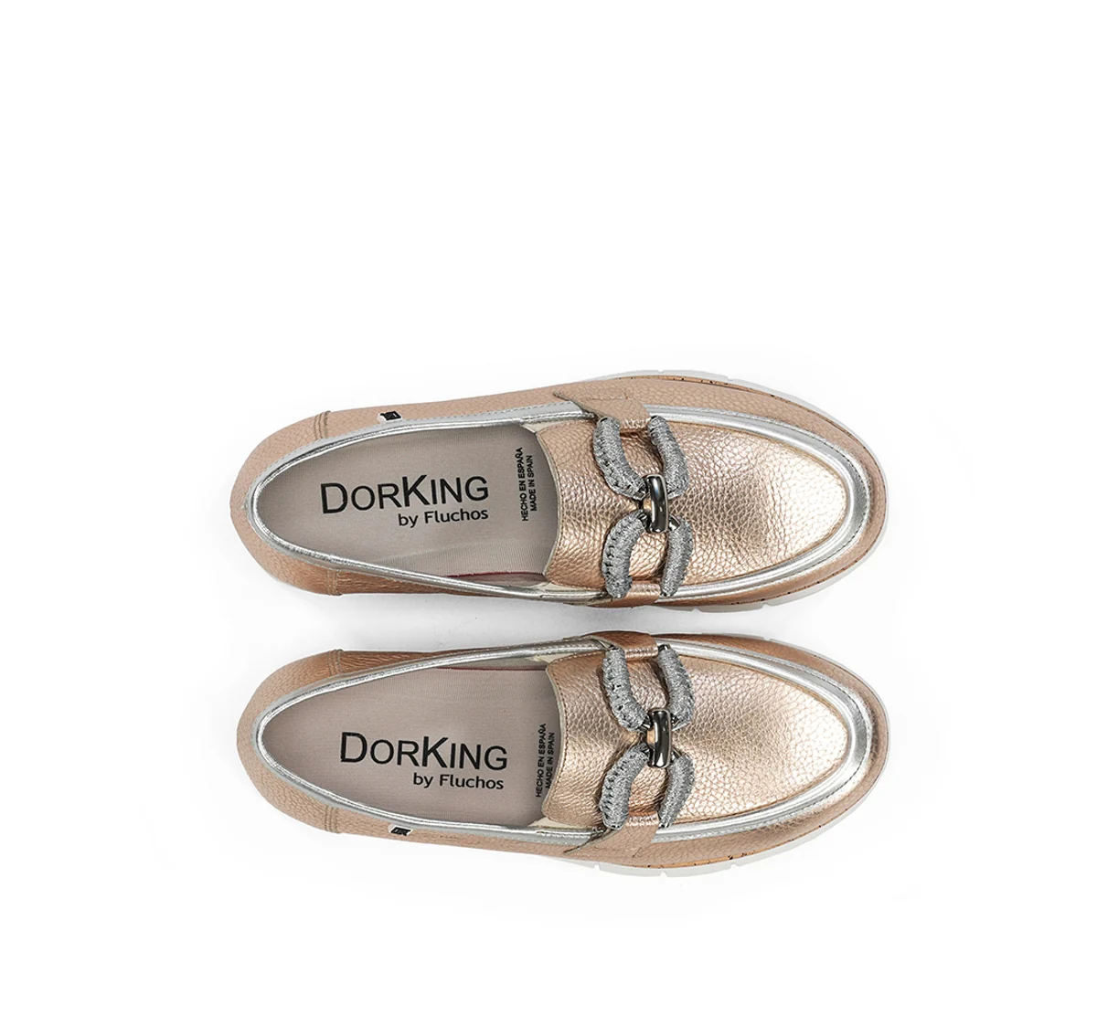 INDIA D9298 Mocassin Dorée - Image 5