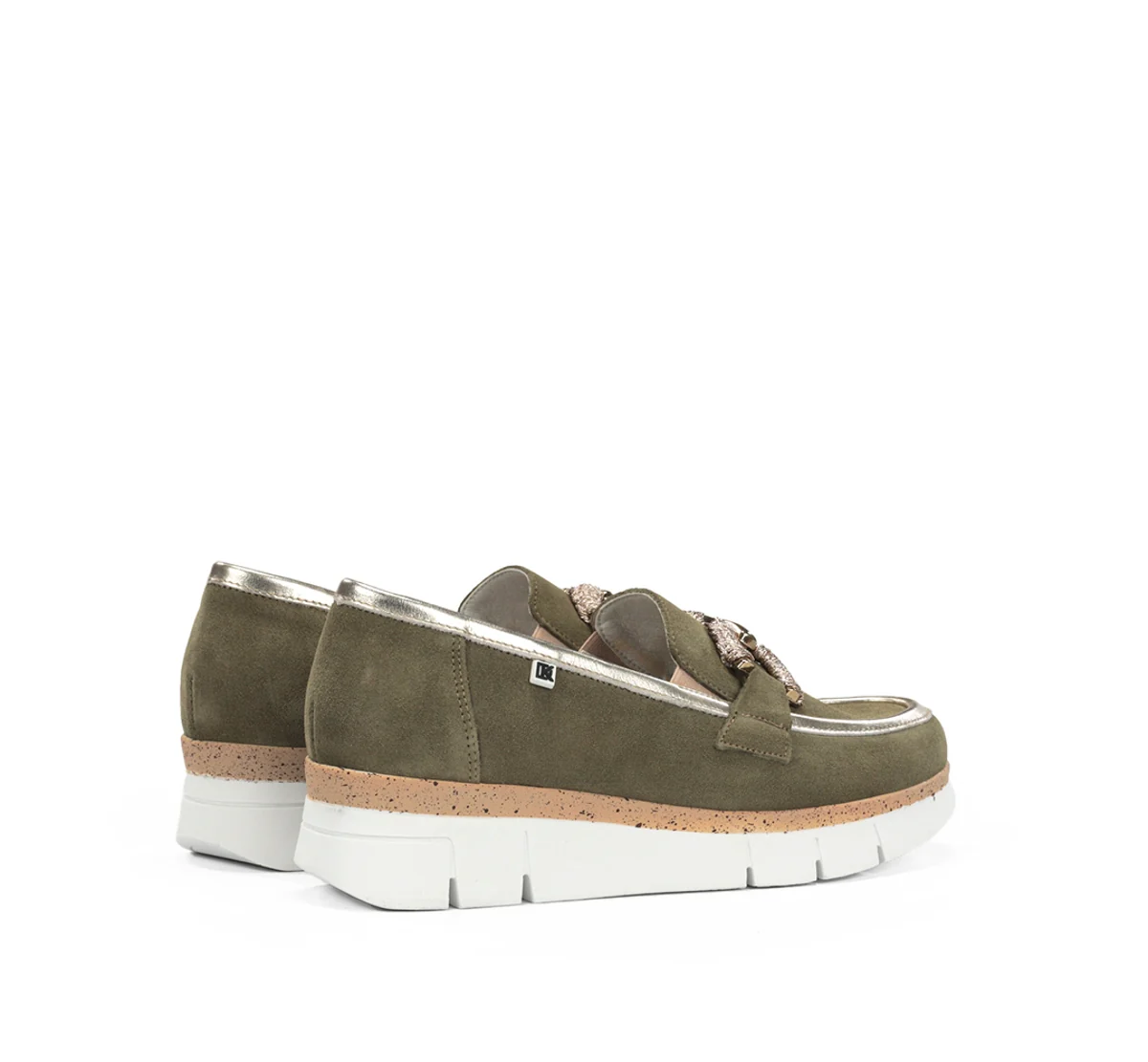 INDIA D9298 Mocassin Verte - Image 3
