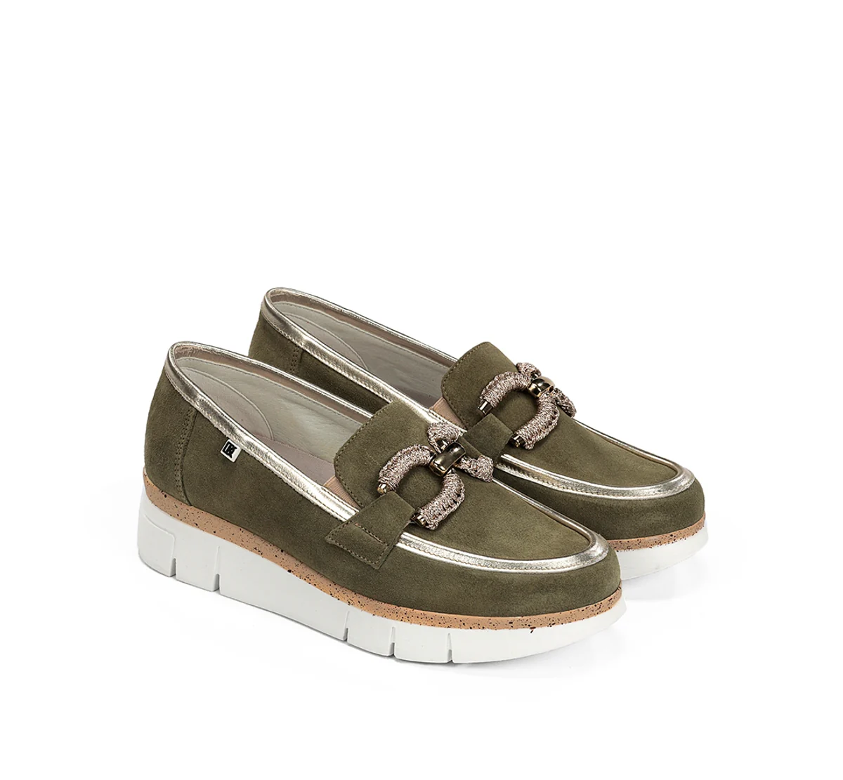 INDIA D9298 Mocassin Verte - Image 4