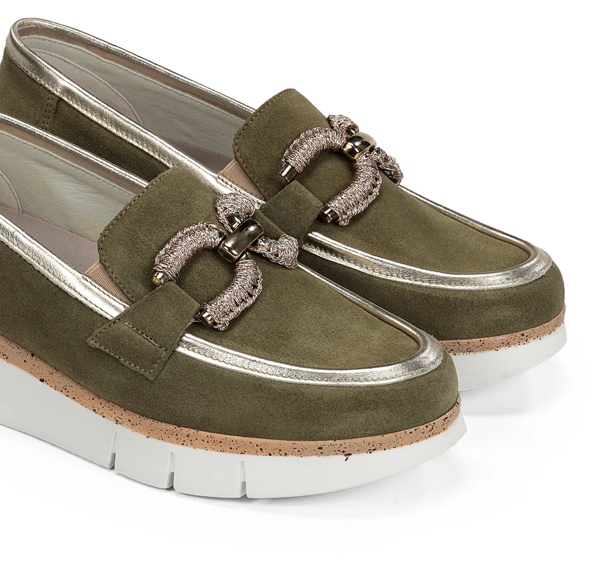 INDIA D9298 Mocassin Verte - Image 6