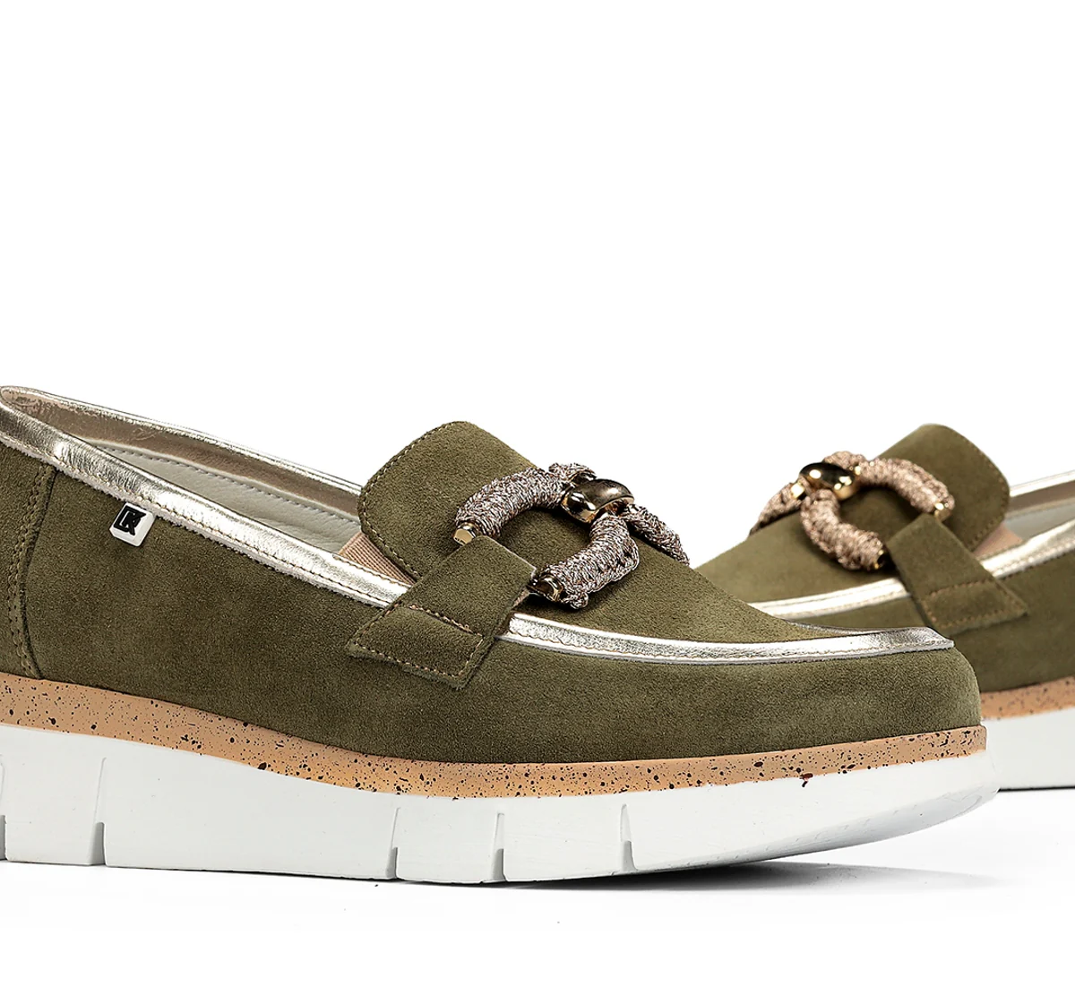 INDIA D9298 Mocassin Verte - Image 7