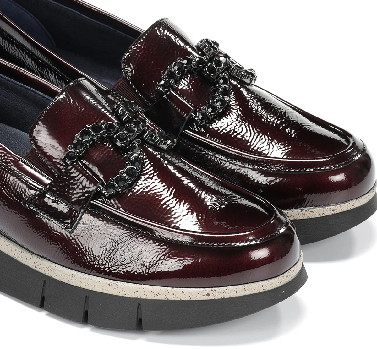 INDIA D9325 Mocassin Bordeaux - Image 6
