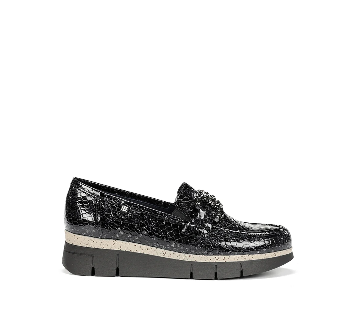 INDIA D9325 Mocassin Grise