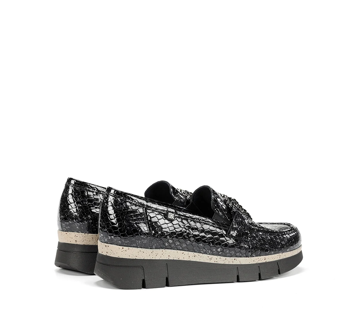 INDIA D9325 Mocassin Grise - Image 3