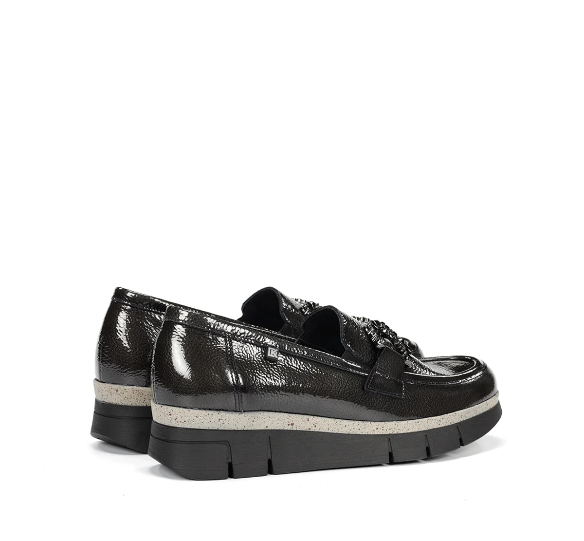INDIA D9325 Mocassin Grise - Image 2