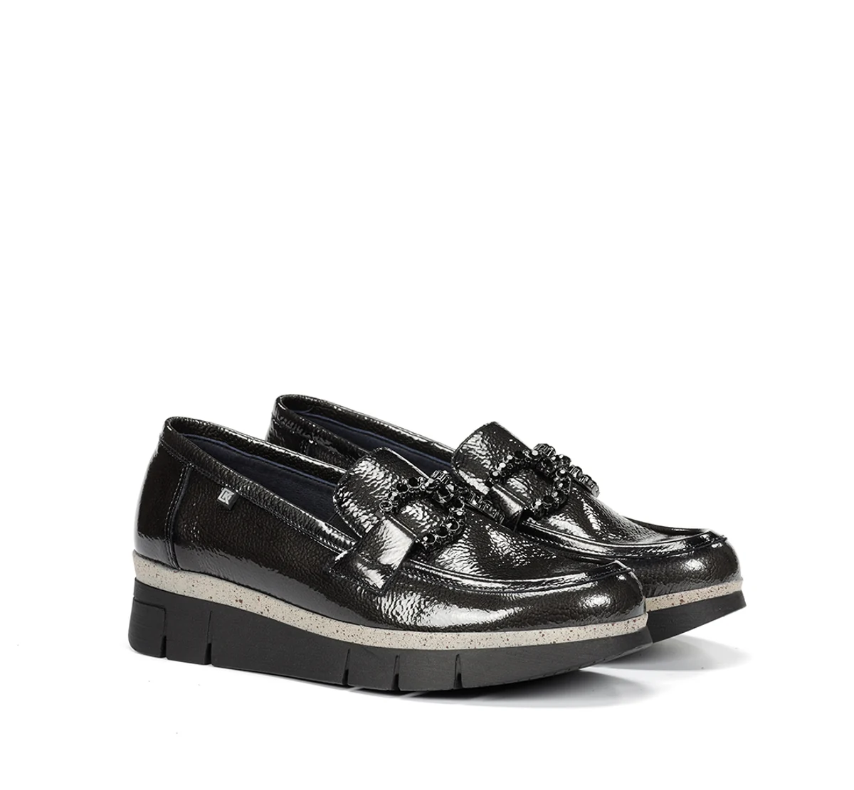 INDIA D9325 Mocassin Grise - Image 3