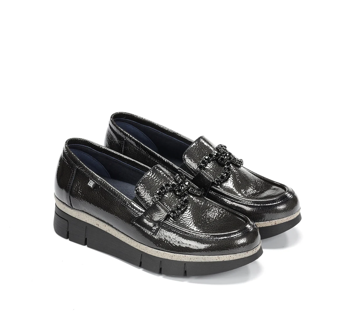INDIA D9325 Mocassin Grise - Image 4