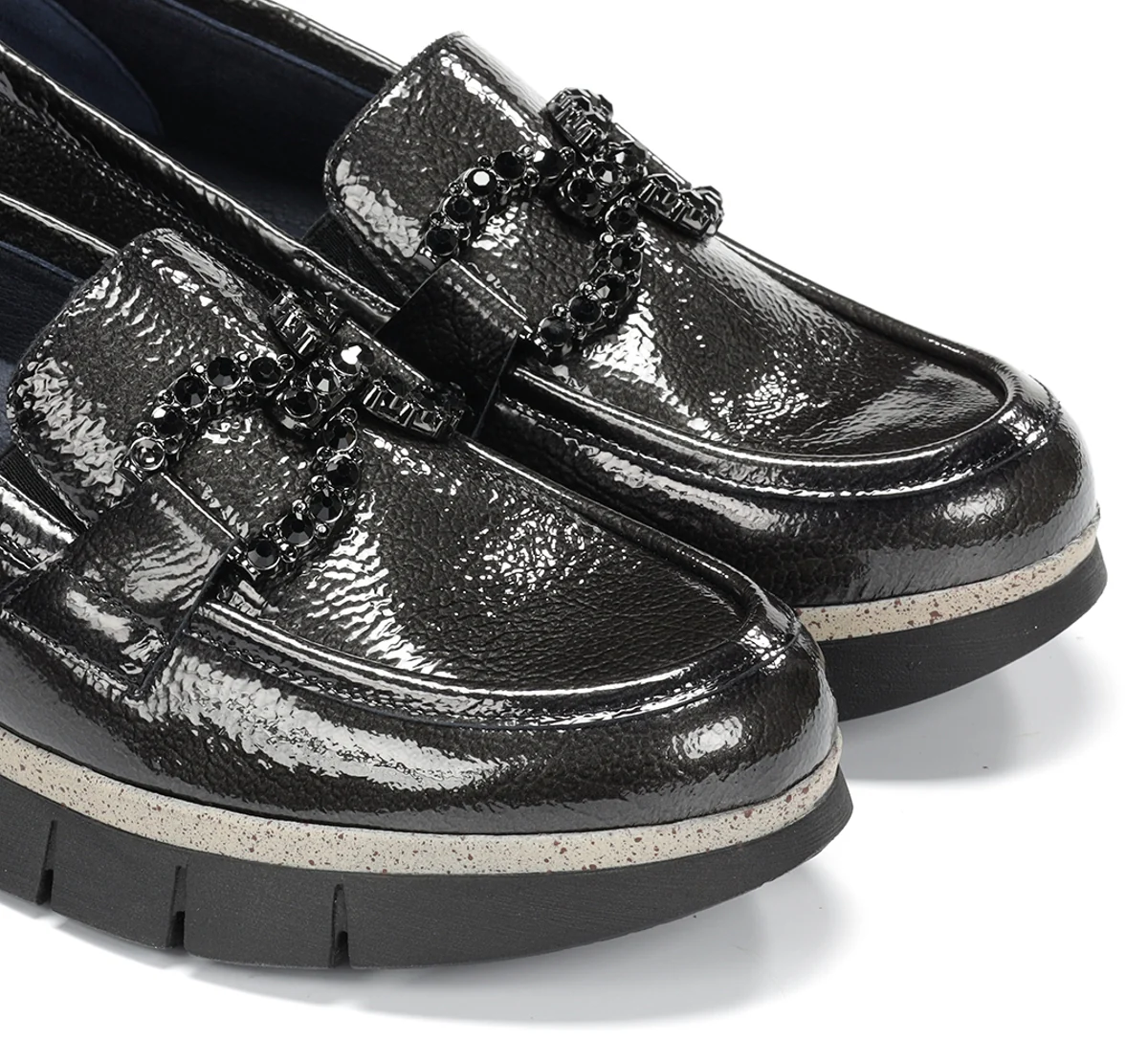 INDIA D9325 Mocassin Grise - Image 6