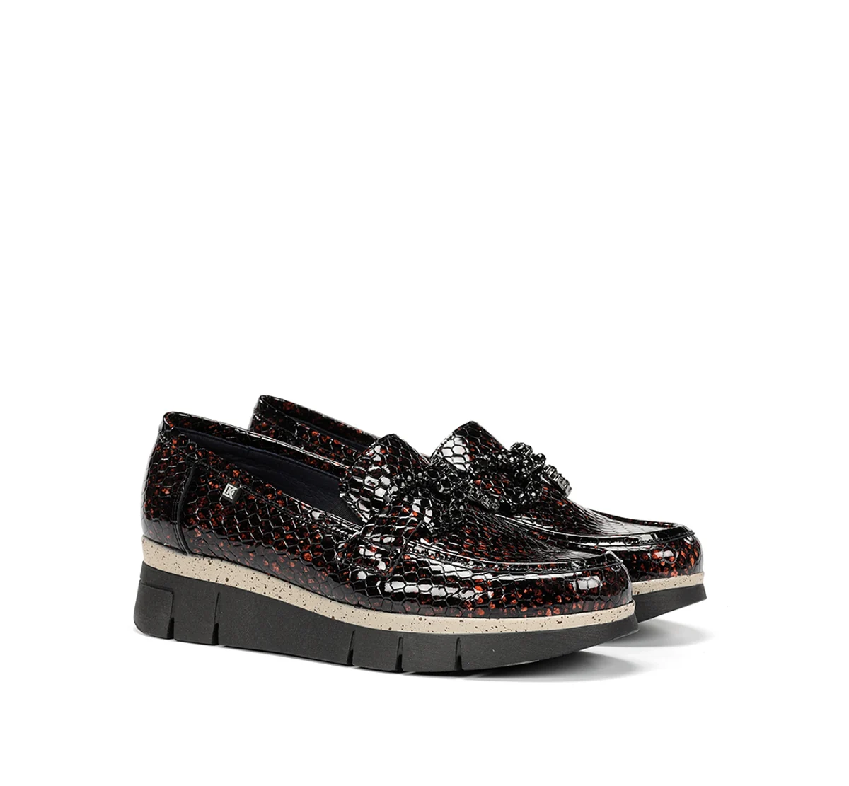 INDIA D9325 Mocassin Brun - Image 2