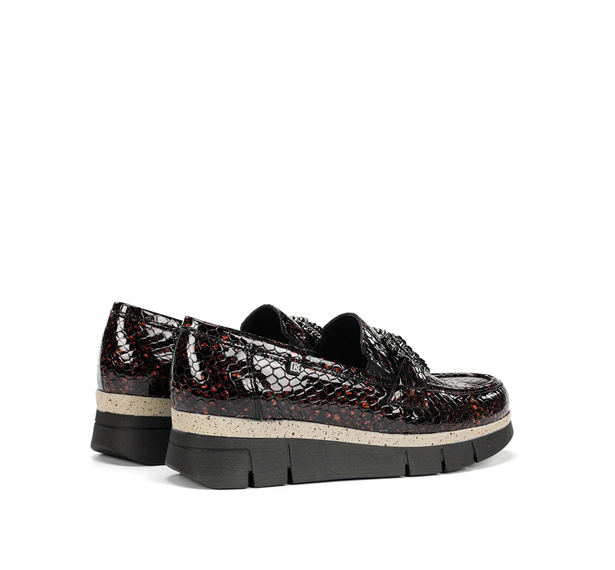 INDIA D9325 Mocassin Brun - Image 3