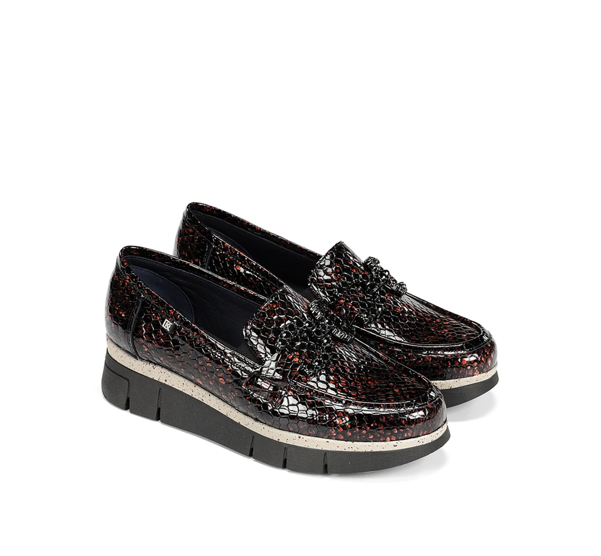 INDIA D9325 Mocassin Brun - Image 4