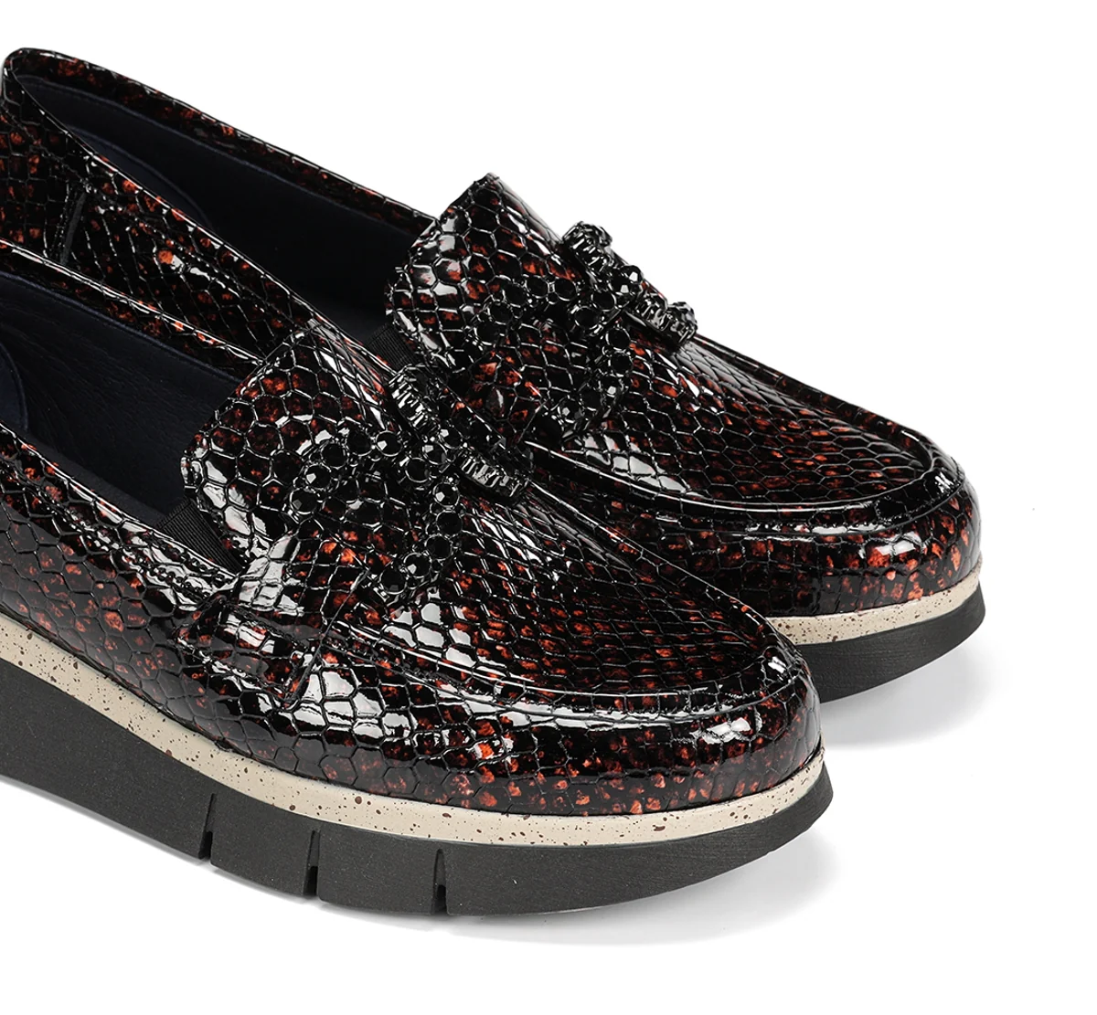 INDIA D9325 Mocassin Brun - Image 6