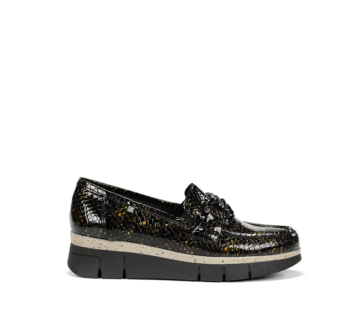 INDIA D9325 Mocassin Brun