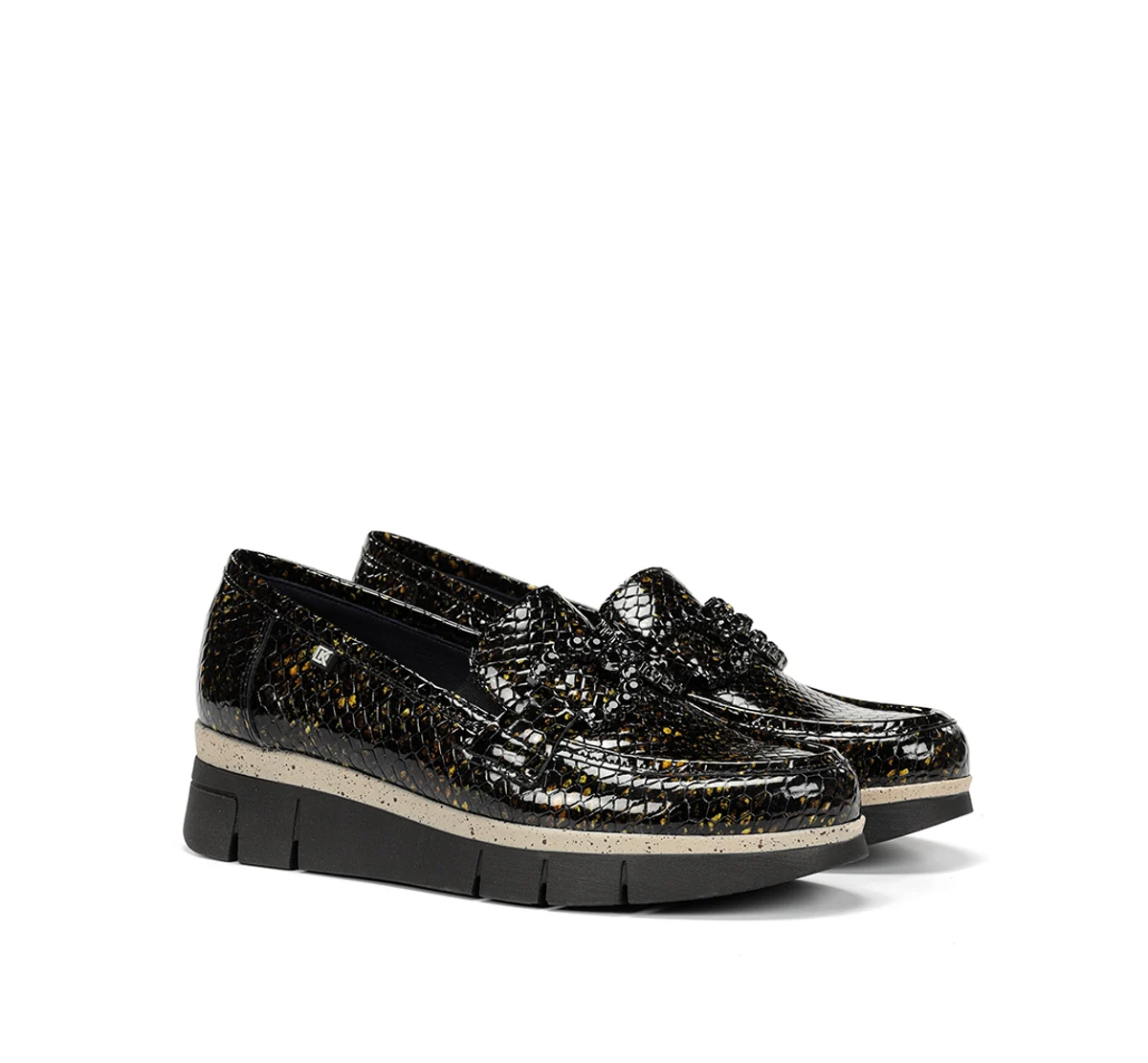 INDIA D9325 Mocassin Brun - Image 2