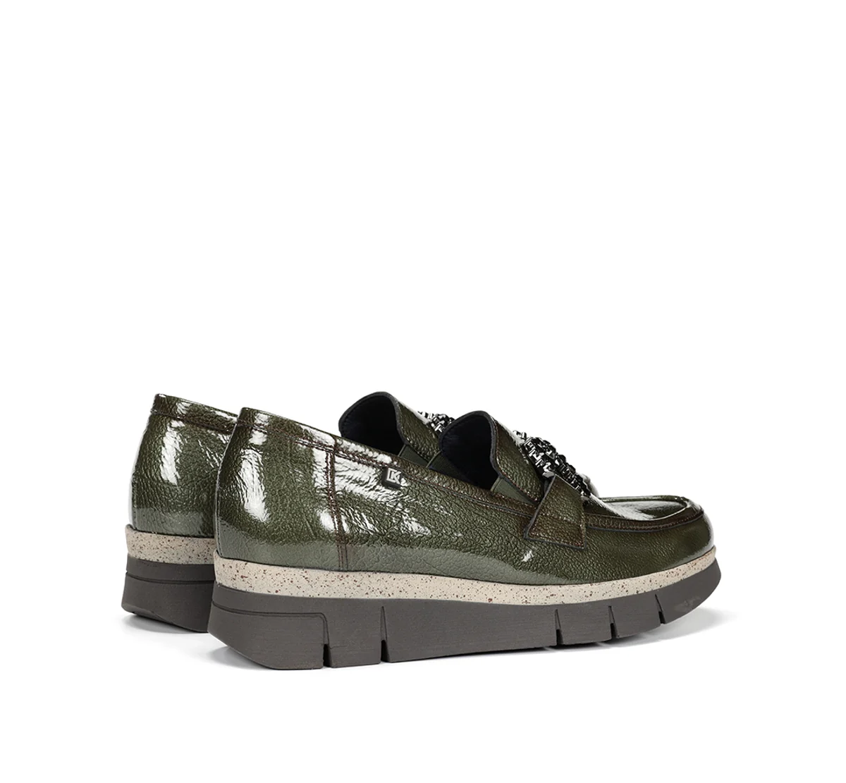 INDIA D9325 Mocassin Verte - Image 3