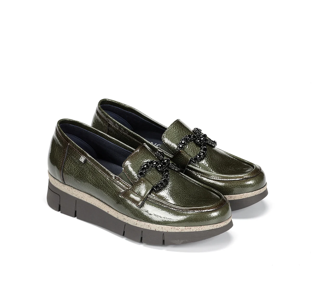 INDIA D9325 Mocassin Verte - Image 4