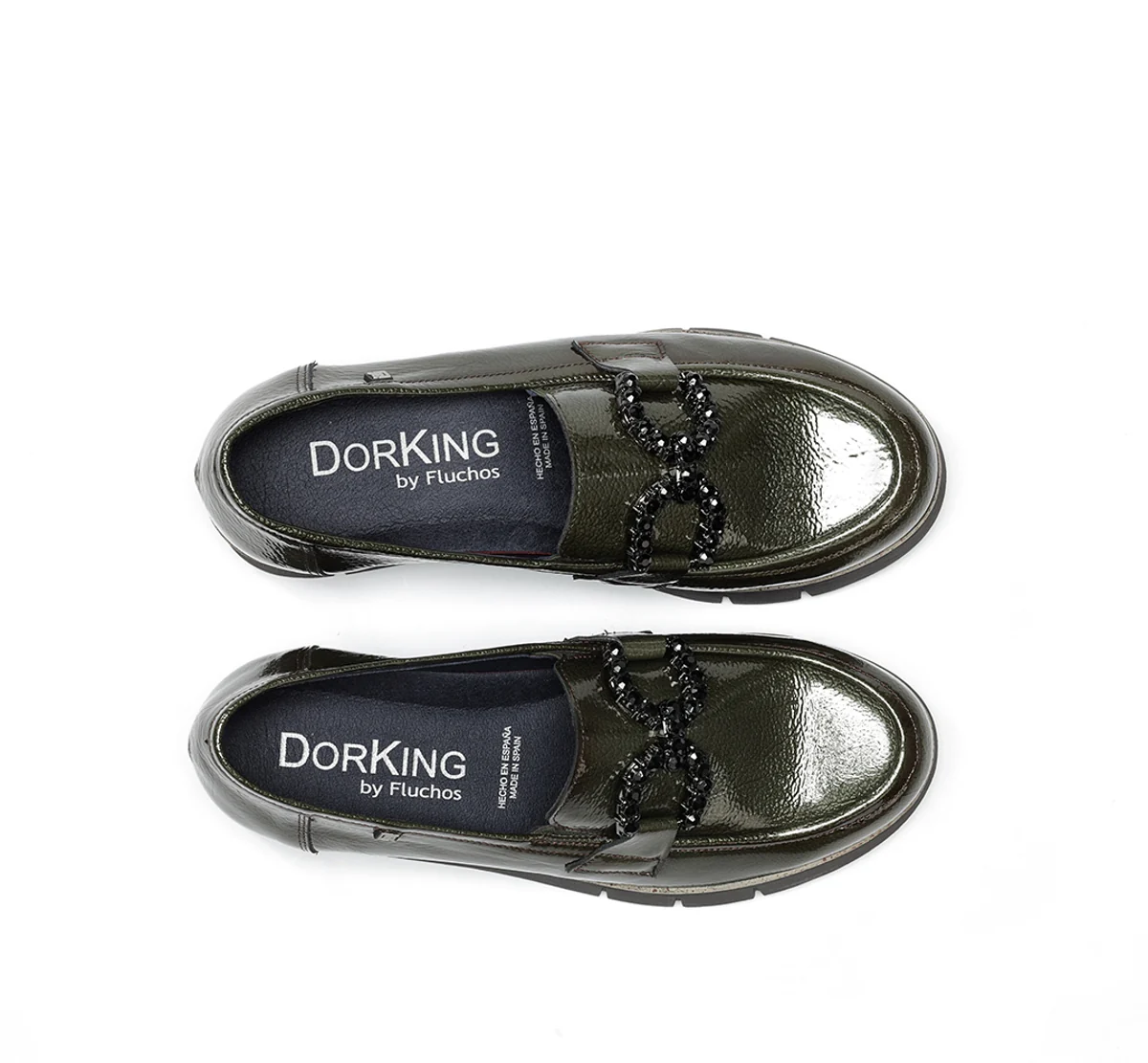 INDIA D9325 Mocassin Verte - Image 5