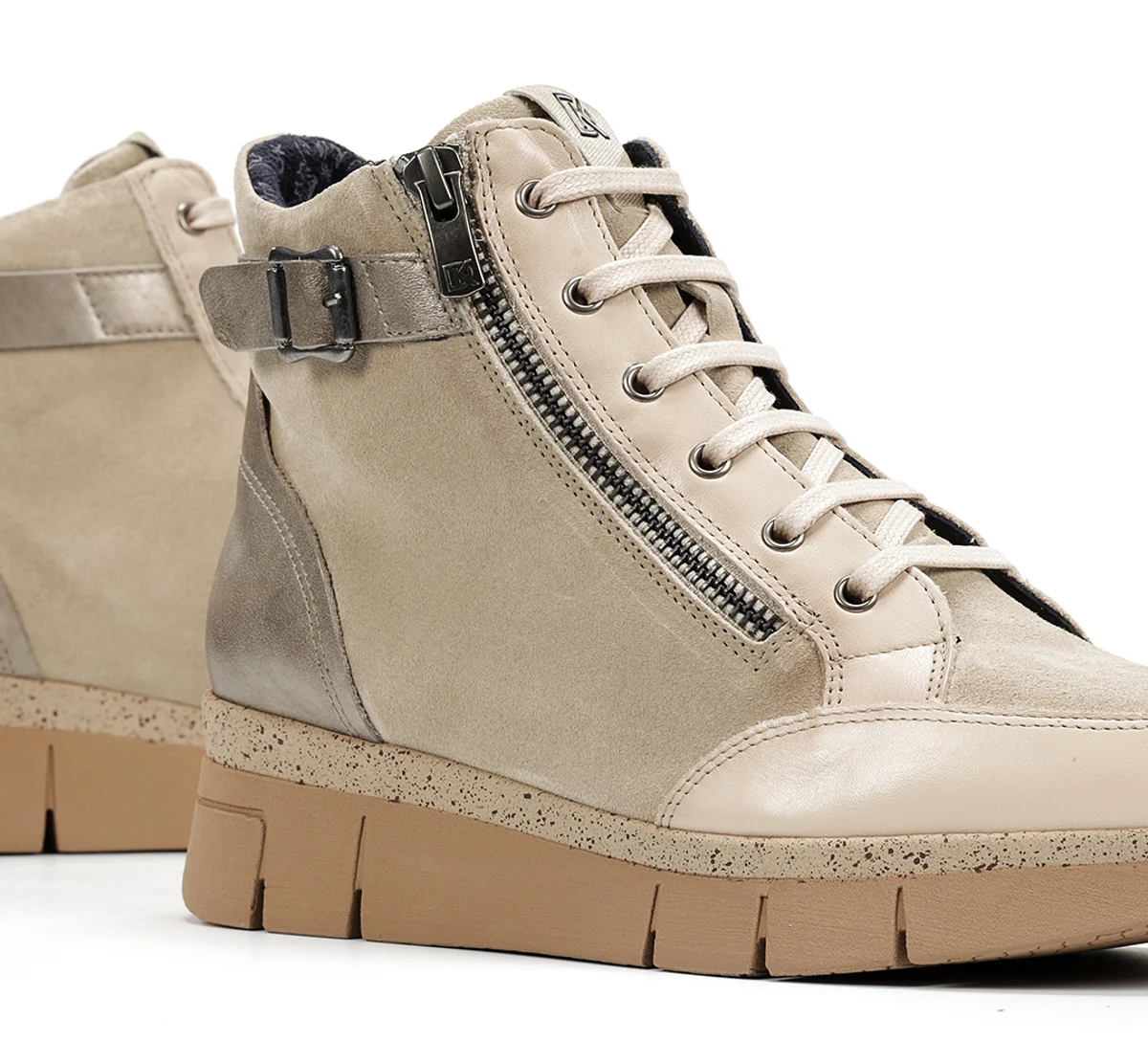 INDIA D9329 Bottine Taupe - Image 7