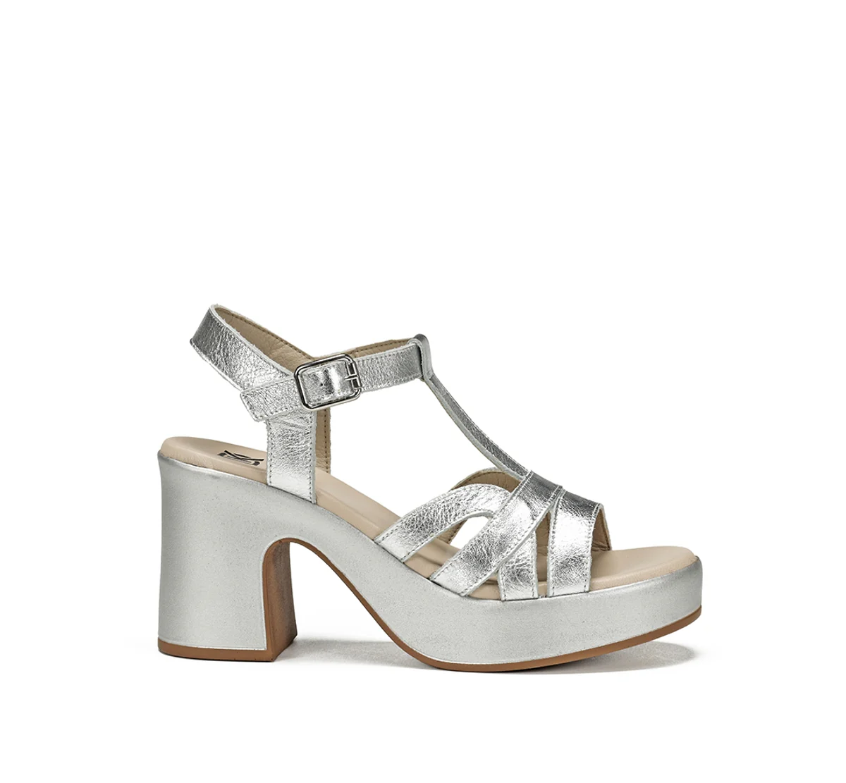 JESSY D9276 Sandale Argent