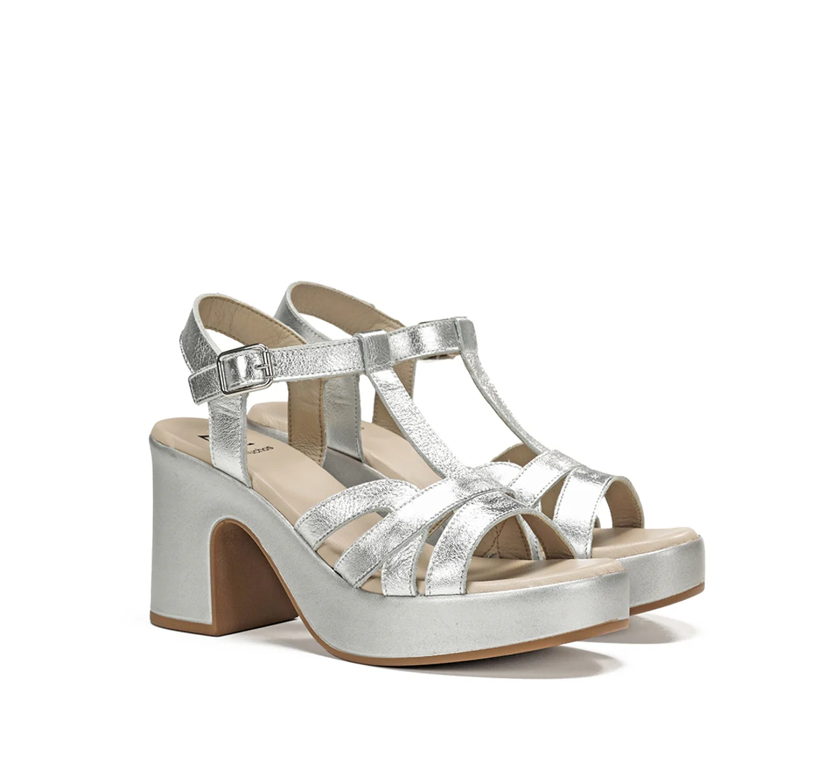 JESSY D9276 Sandale Argent - Image 2