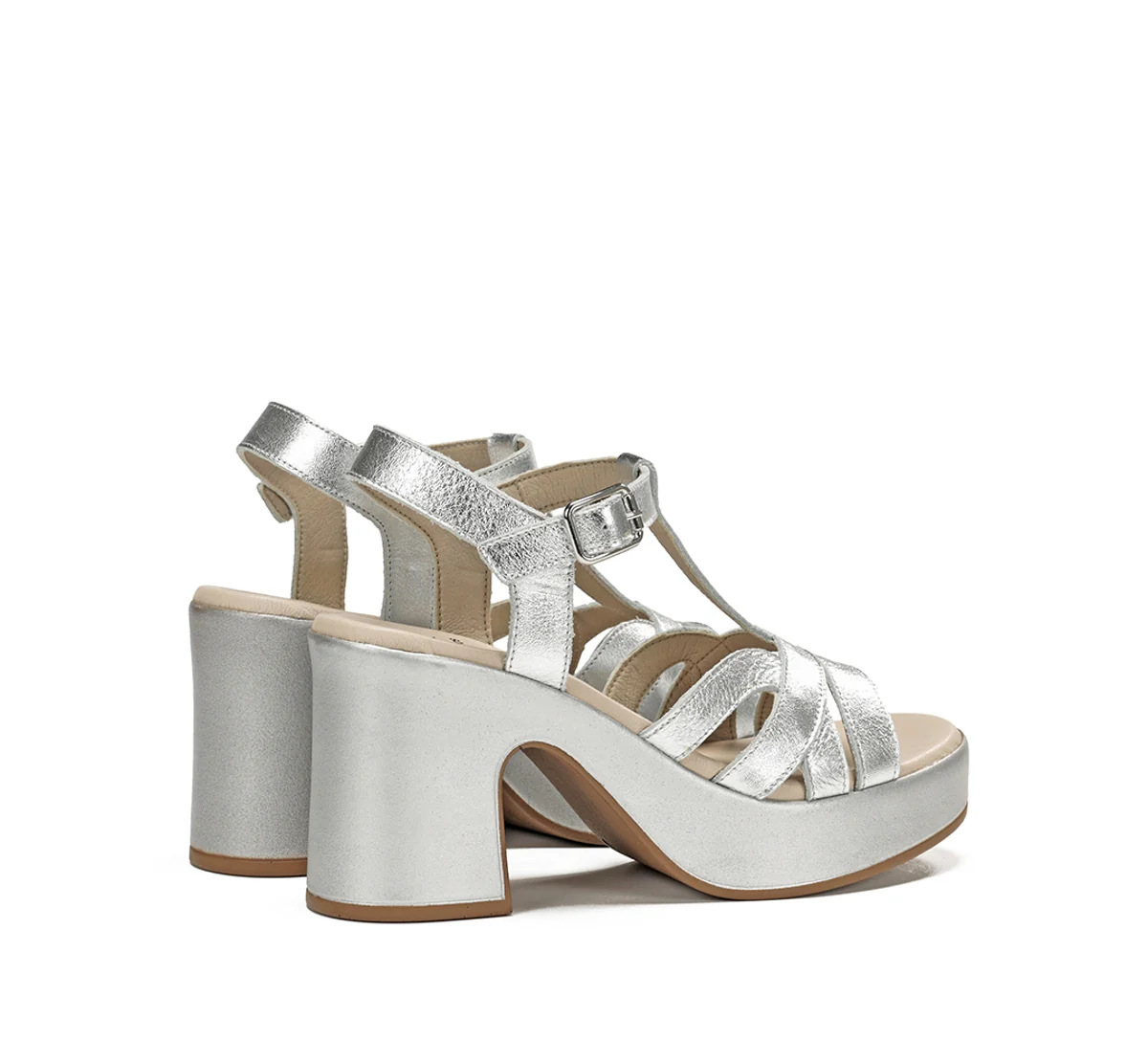 JESSY D9276 Sandale Argent - Image 3