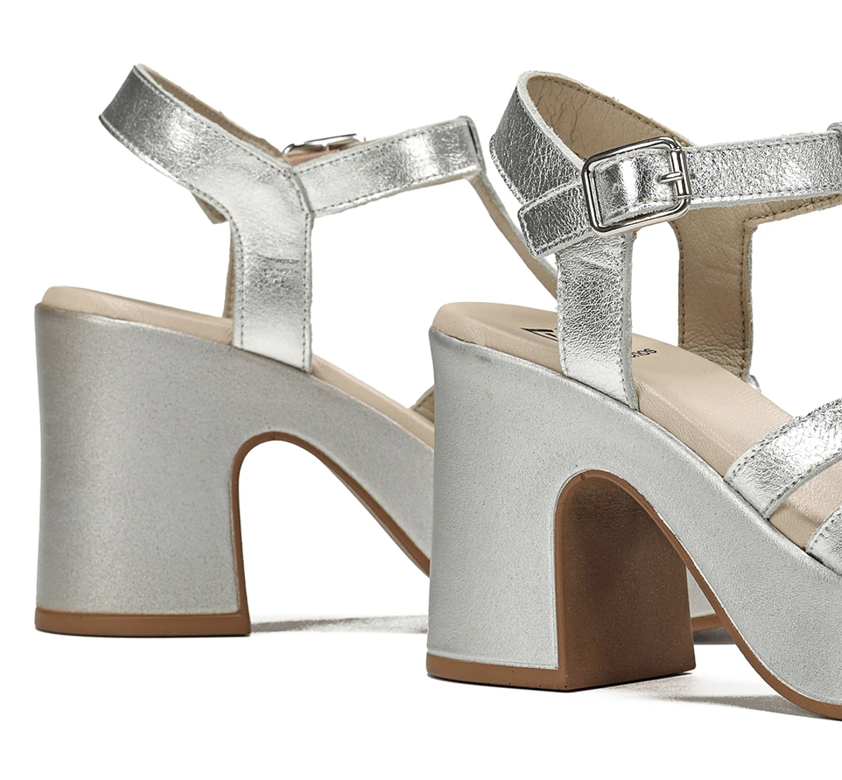 JESSY D9276 Sandale Argent - Image 7