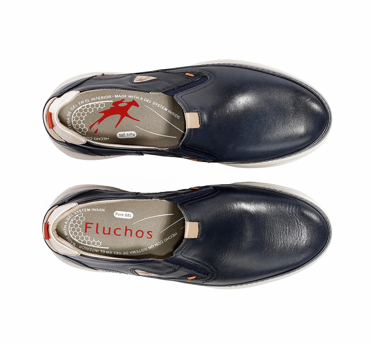KADIR F2445 Slip On Bleu - Image 5