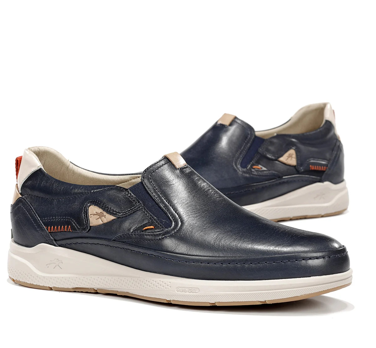 KADIR F2445 Slip On Bleu - Image 7