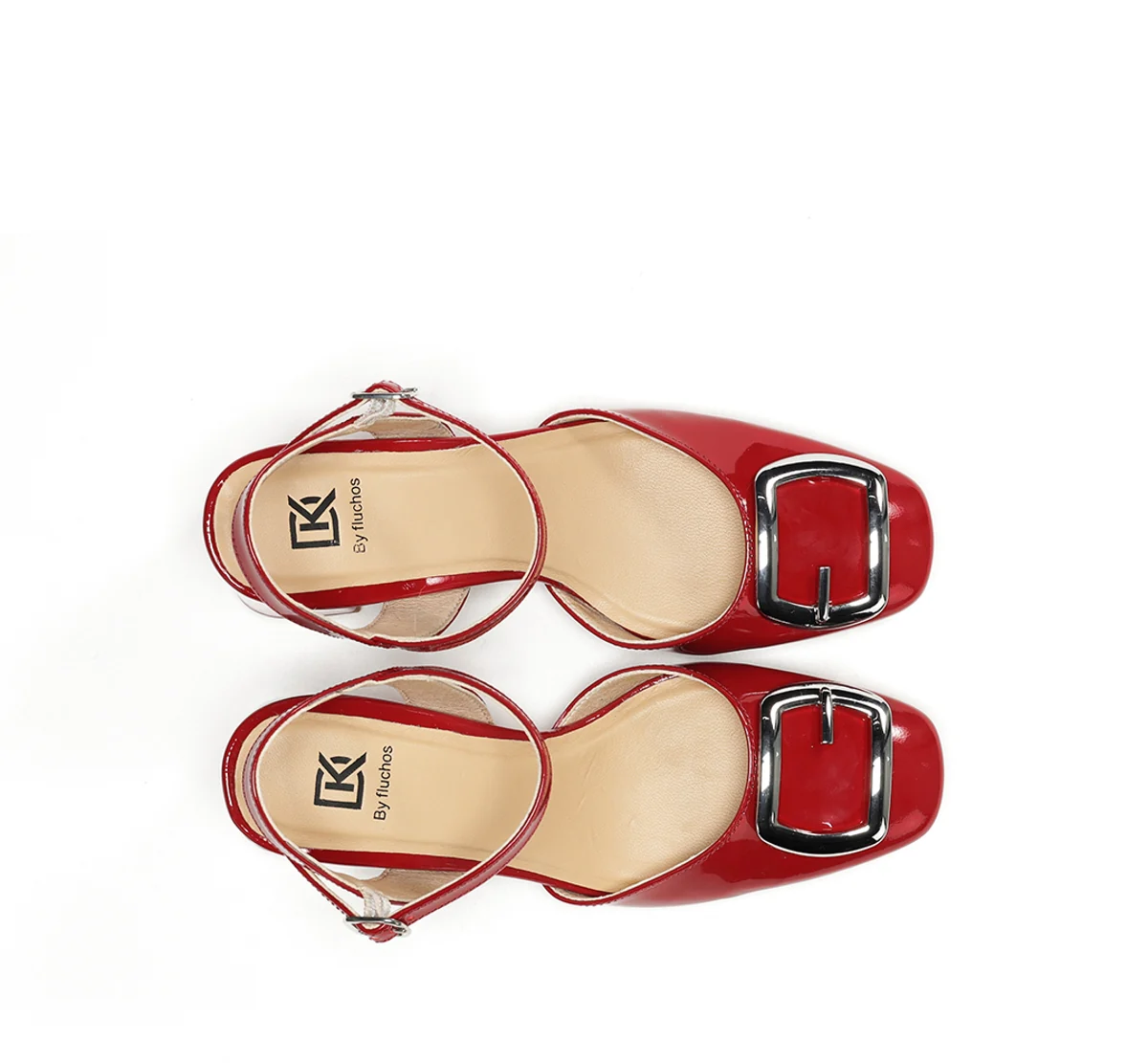 KARLA D9264 Sandale Rouge - Image 5