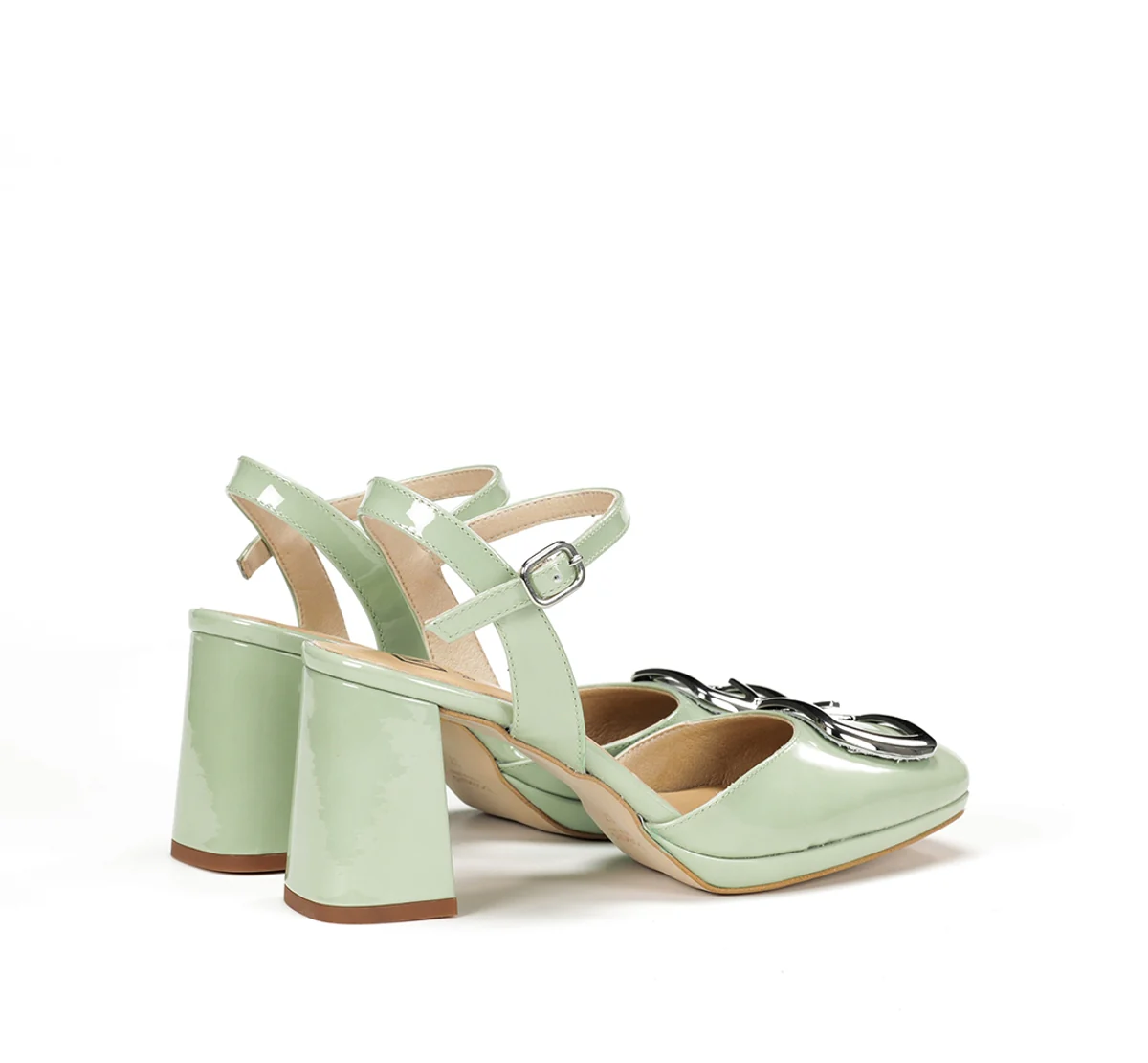 KARLA D9264 Sandale Verte - Image 3