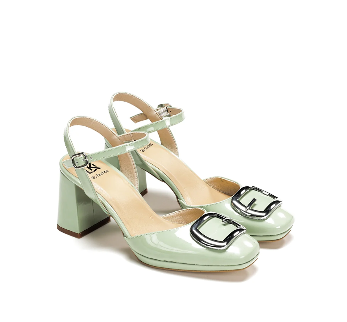 KARLA D9264 Sandale Verte - Image 4