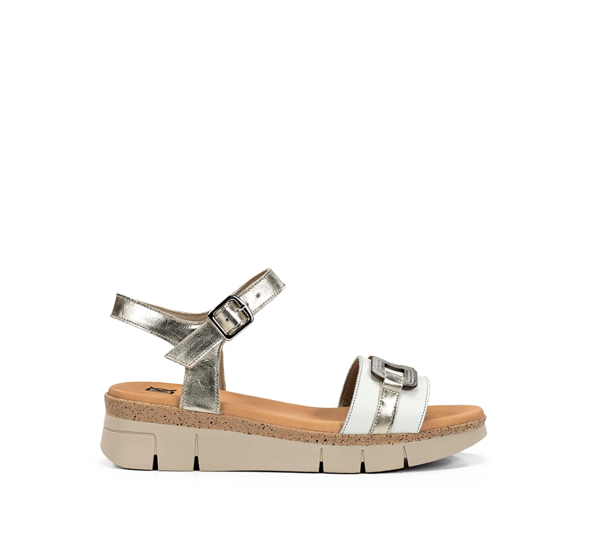 KLAU D9484 Sandale Argent