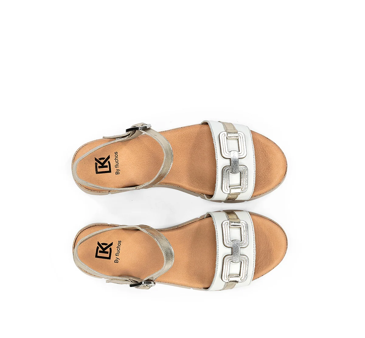 KLAU D9484 Sandale Argent - Image 5