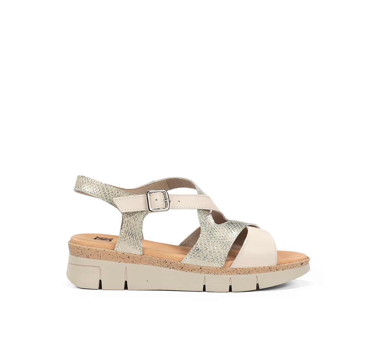 KLAU D9485 Sandale Blanc