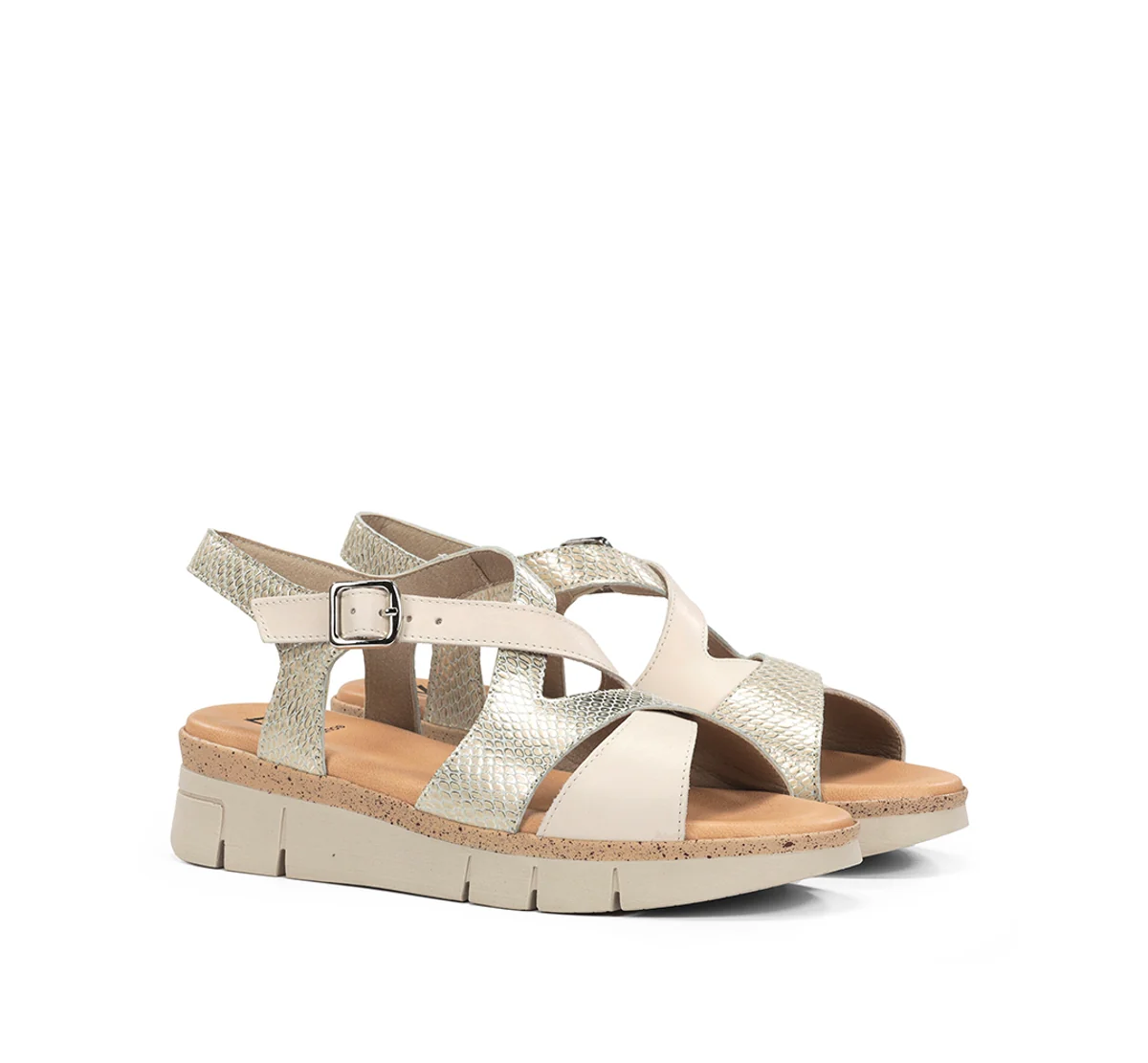 KLAU D9485 Sandale Blanc - Image 2